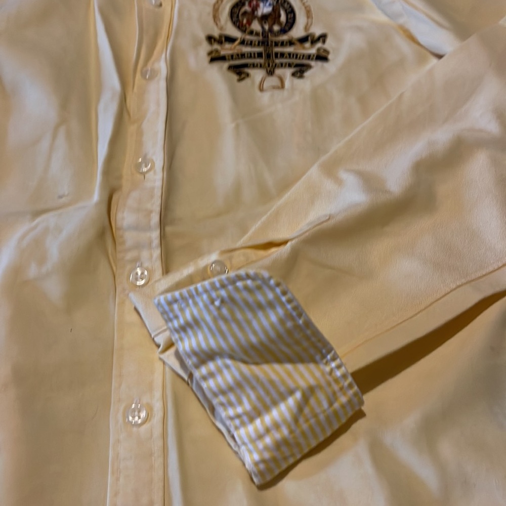 Ralph Lauren preppy shirt - monogrammed 6 slim - Picture 4 of 5